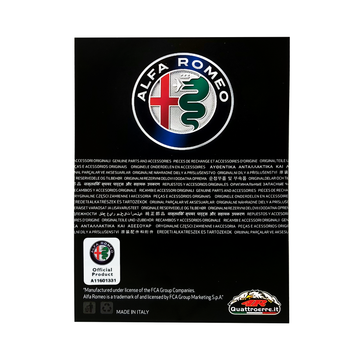 ALFA ROMEO STICKER PATCH DIAM. 50 MM